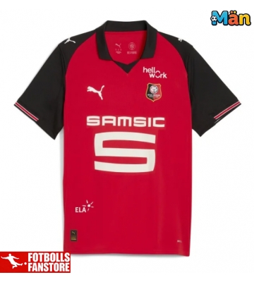 Stade Rennais Hemmatröja 2025-26 Kortärmad